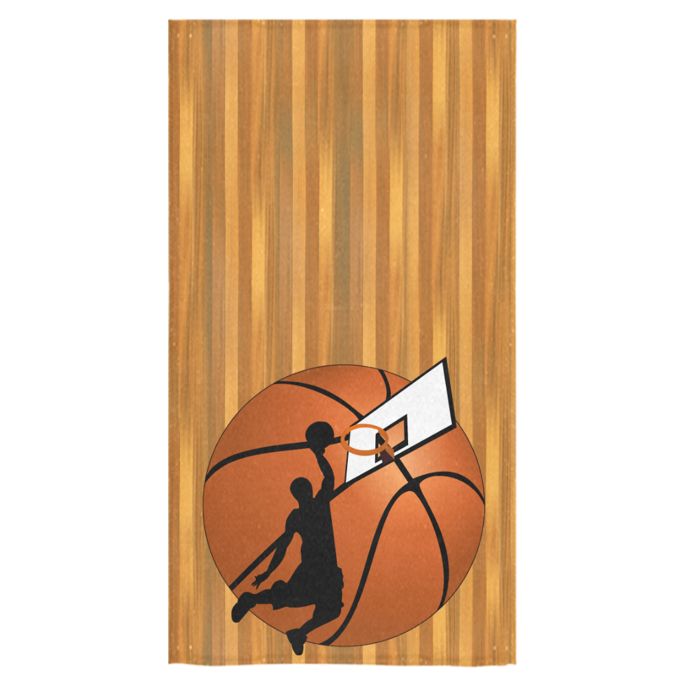Slam Dunk Basketball Player Bath Towel 30"x56"