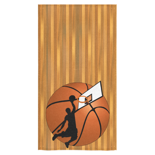 Slam Dunk Basketball Player Bath Towel 30"x56"