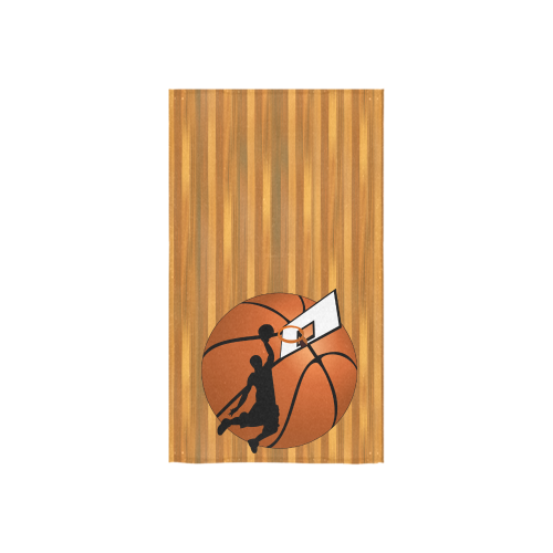 Slam Dunk Basketball Player Custom Towel 16"x28"