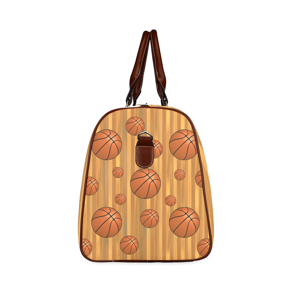 Slam Dunk Basketball Player Waterproof Travel Bag/Large (Model 1639)