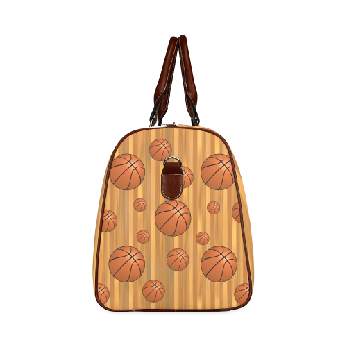 Slam Dunk Basketball Player Waterproof Travel Bag/Large (Model 1639)