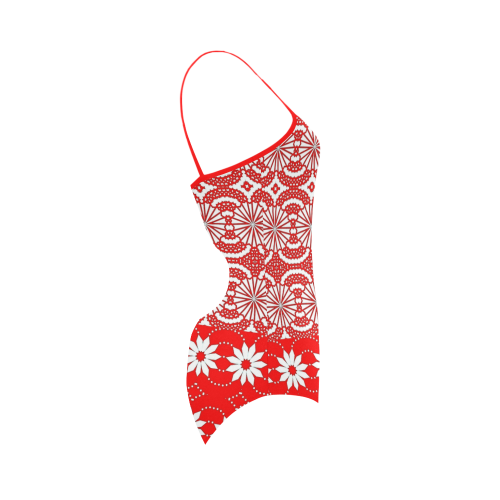 strap swimsuit-#annabellerockz-candy colors Strap Swimsuit ( Model S05)