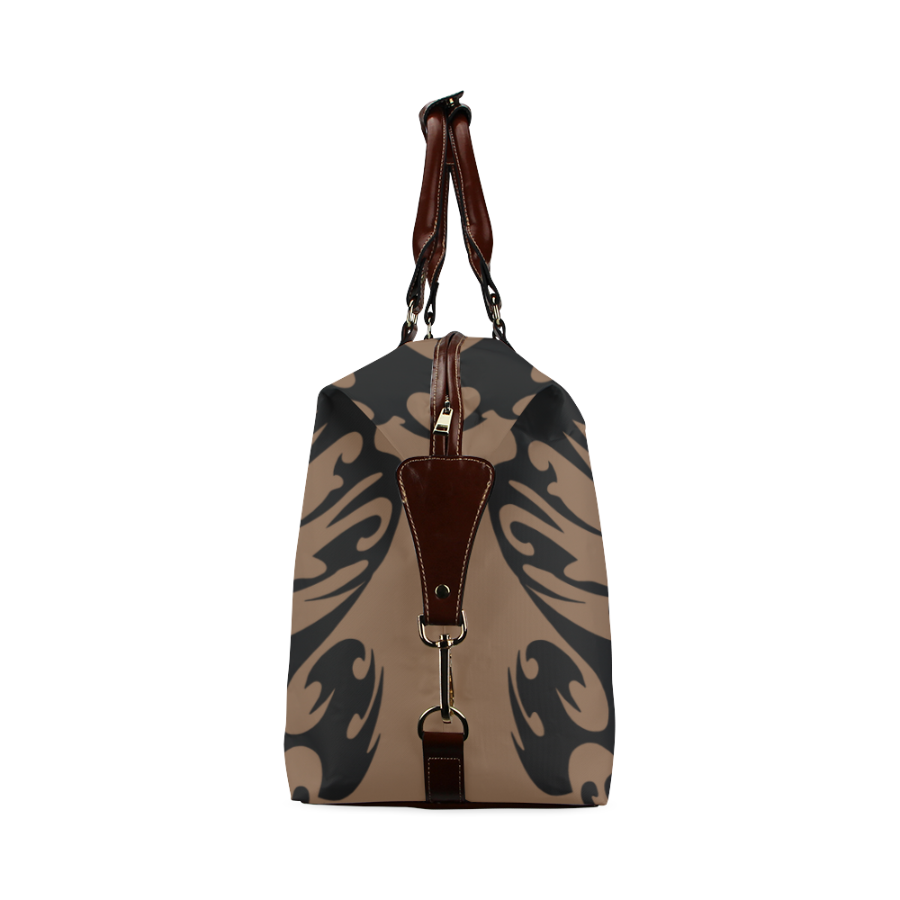SKULL FLOWERS Classic Travel Bag (Model 1643)
