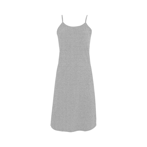 Grey random grain motion blur VAS2 Alcestis Slip Dress (Model D05)