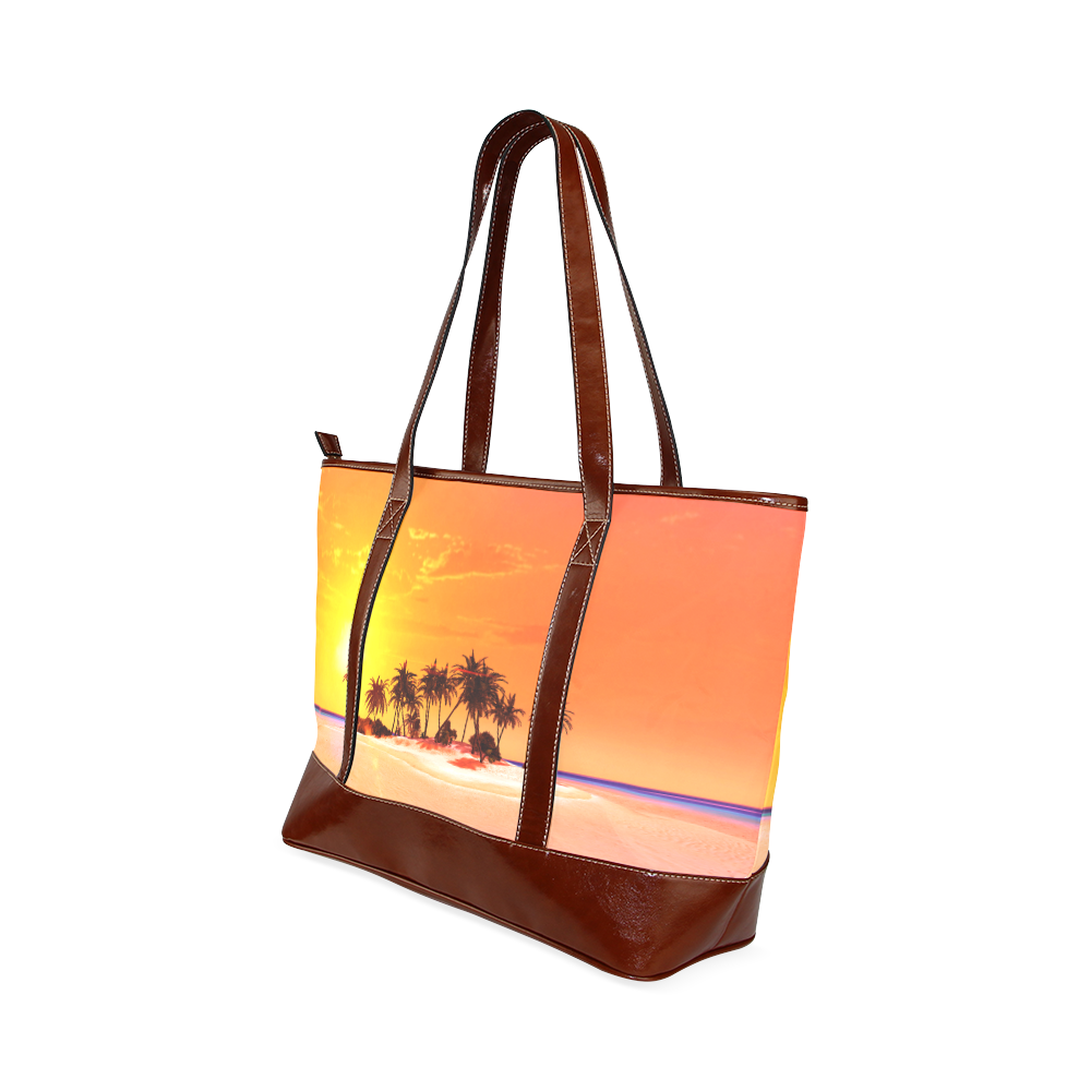 Wonderful sunset in soft colors Tote Handbag (Model 1642)