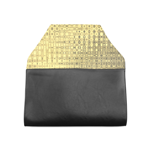 GOLD LUXURY TEXTURE Clutch Bag (Model 1630)