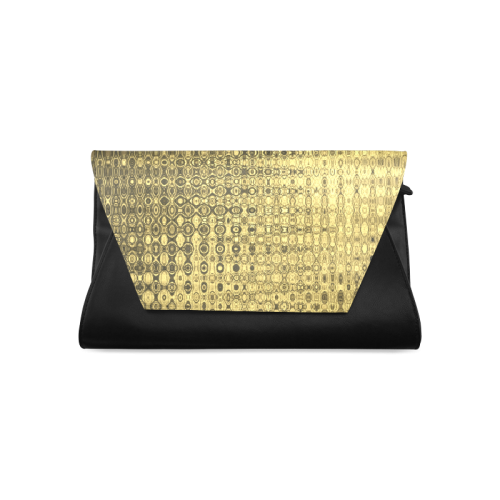 GOLD LUXURY TEXTURE Clutch Bag (Model 1630)