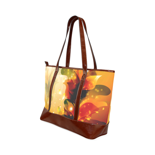 Awesome abstract flowers Tote Handbag (Model 1642)
