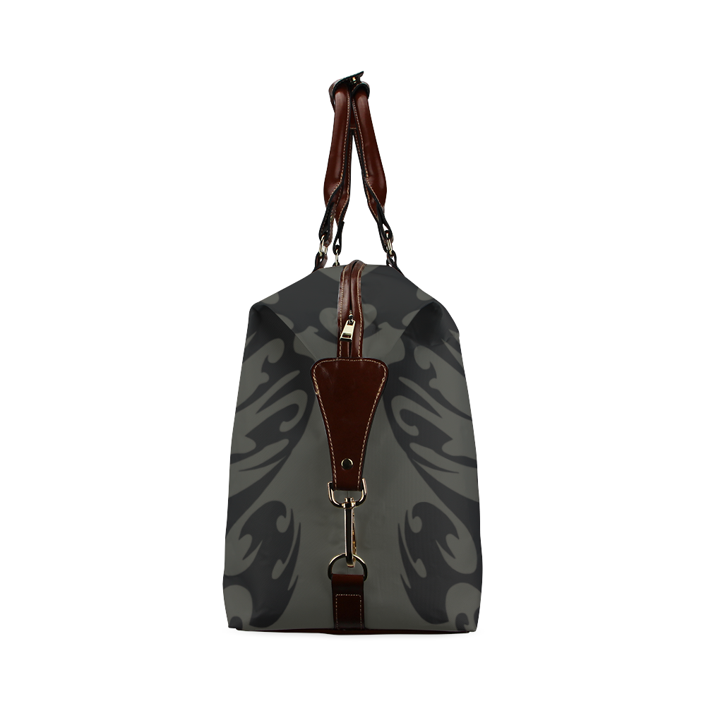 SKULL FLOWERS Classic Travel Bag (Model 1643)