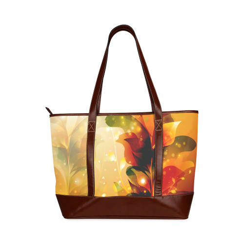 Awesome abstract flowers Tote Handbag (Model 1642)