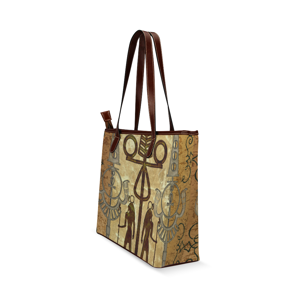 Egyptian sign Shoulder Tote Bag (Model 1646)