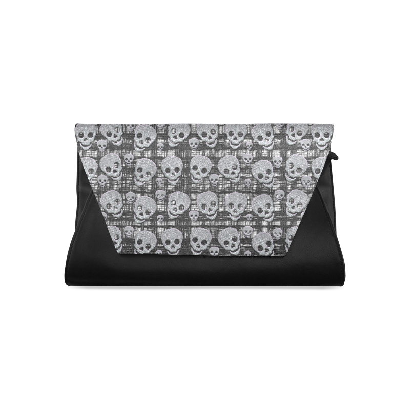 SKULLS EVOLUTION Clutch Bag (Model 1630)