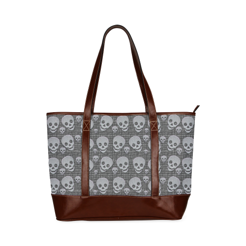 SKULLS EVOLUTION Tote Handbag (Model 1642)