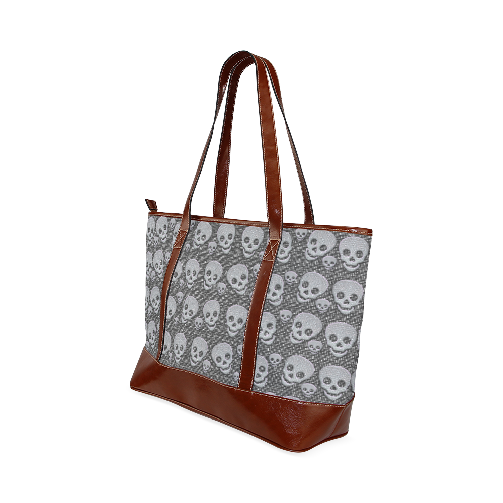 SKULLS EVOLUTION Tote Handbag (Model 1642)