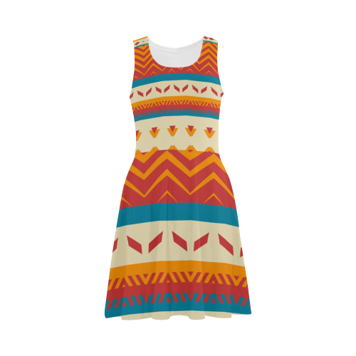 Tribal shapes Atalanta Sundress (Model D04)