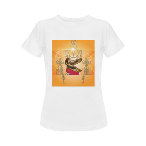Beautiful Isis with egyptian sign Women's Classic T-Shirt (Model T17）