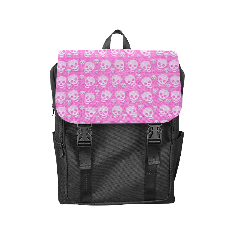 SKULLS PINKY Casual Shoulders Backpack (Model 1623)