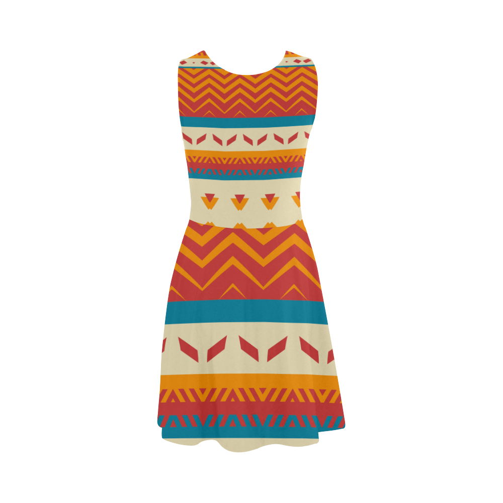 Tribal shapes Atalanta Sundress (Model D04)