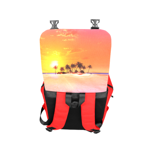 Wonderful sunset in soft colors Casual Shoulders Backpack (Model 1623)