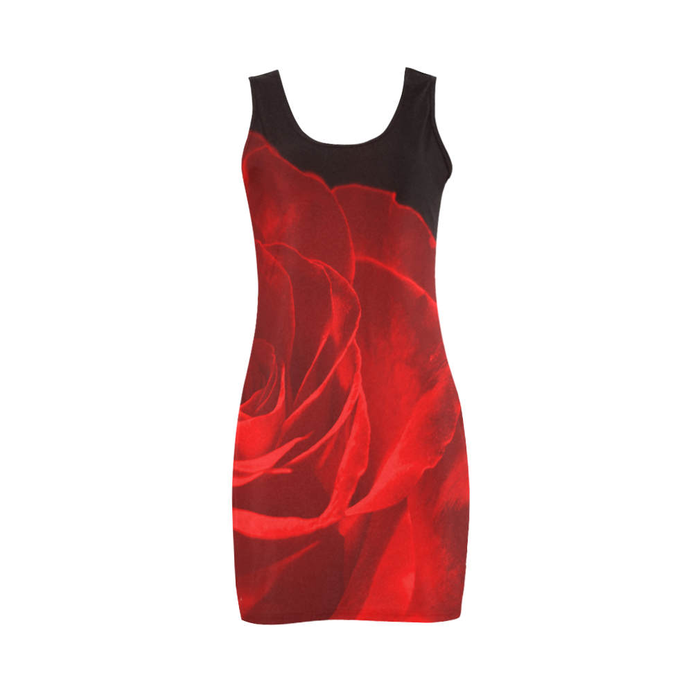 A Rose Red Medea Vest Dress (Model D06)