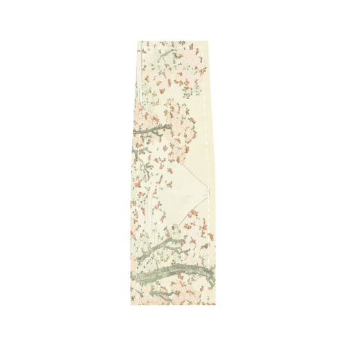 uji mountain cherry blossom, japanese woodcut Saddle Bag/Small (Model 1649) Full Customization