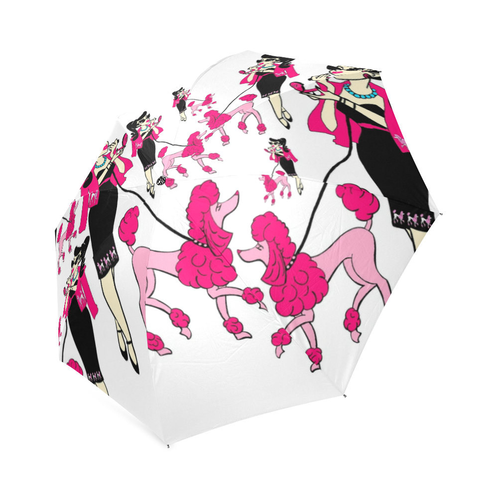 Rockabilly Rebek gal Foldable Umbrella (Model U01)