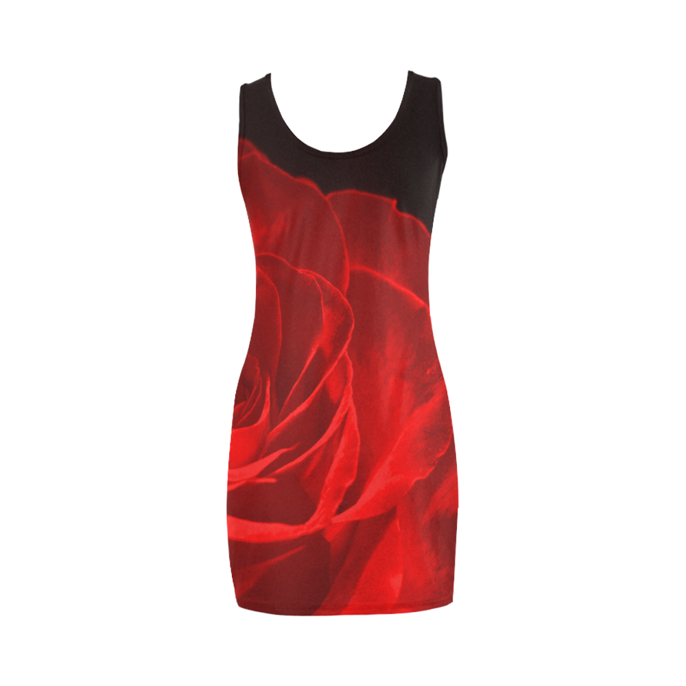 A Rose Red Medea Vest Dress (Model D06)