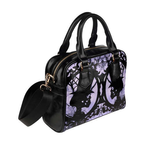 spooksville-forest Shoulder Handbag (Model 1634)