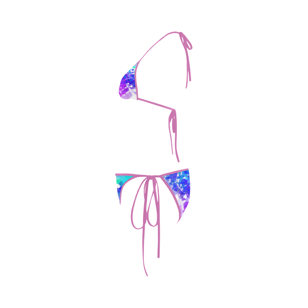 Fractures Custom Bikini Swimsuit