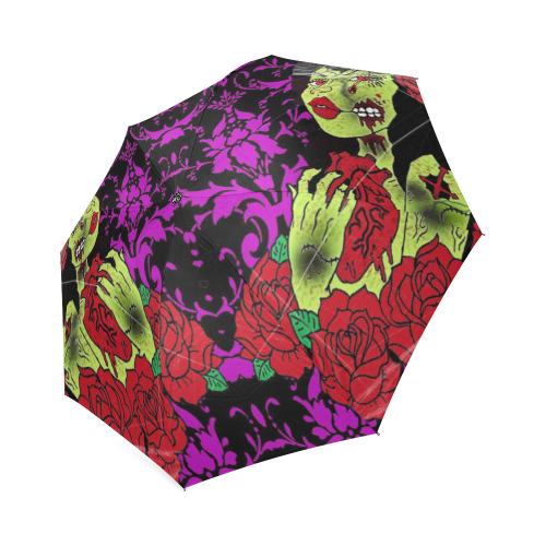Queen of the Zombies Foldable Umbrella (Model U01)