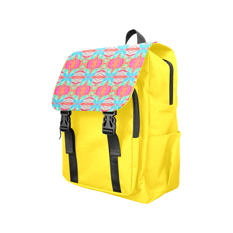 Abstract Colorful Ornament CA Casual Shoulders Backpack (Model 1623)