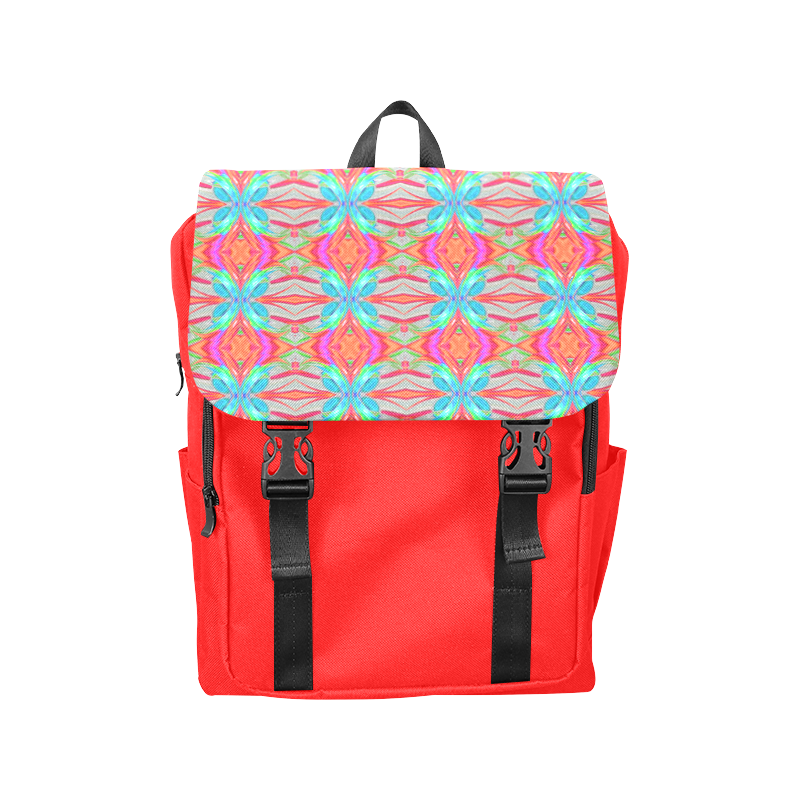 Abstract Colorful Ornament CA Casual Shoulders Backpack (Model 1623)