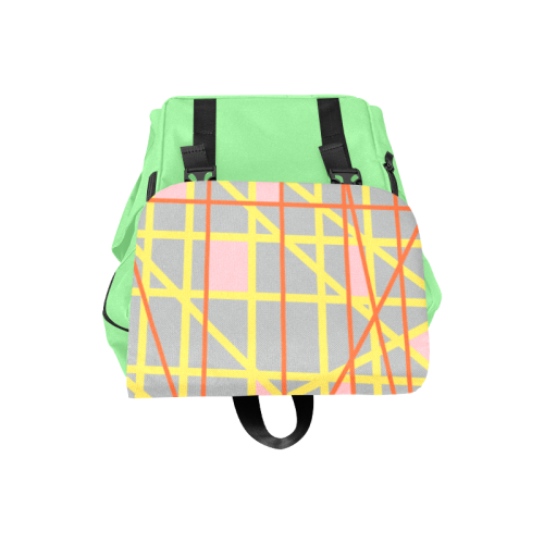 Abstract RQ Casual Shoulders Backpack (Model 1623)
