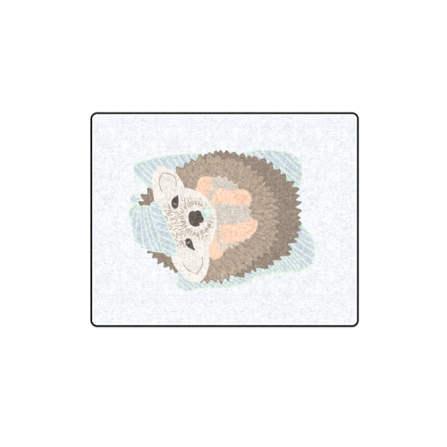 Baby Boy Hedgehog Blanket 40"x50"
