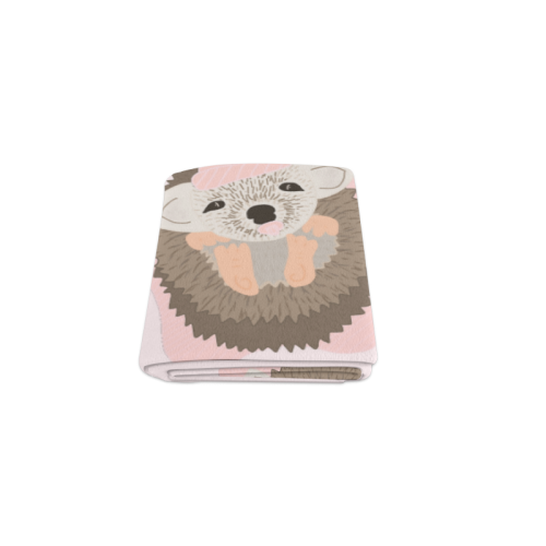 Baby Girl Hedgehog Blanket 40"x50"