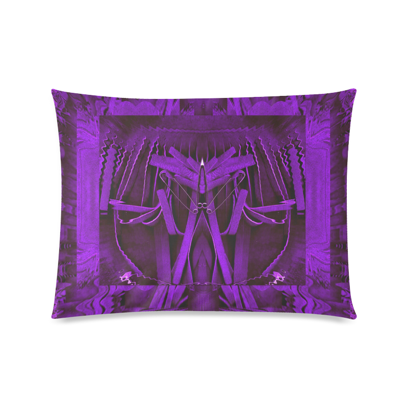 Why Not Custom Zippered Pillow Case 20"x26"(Twin Sides)