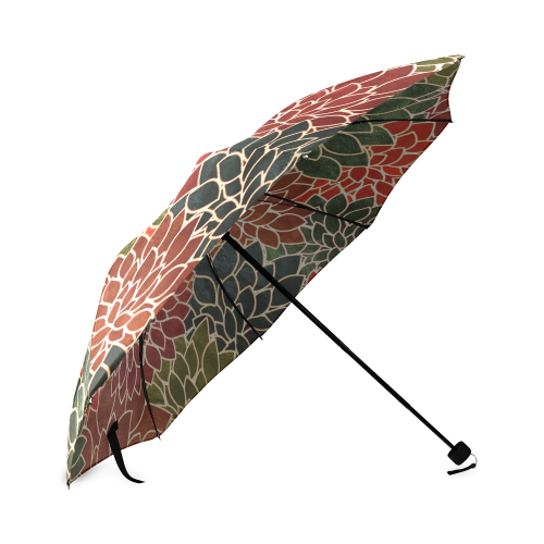 Floral Abstract 2 Foldable Umbrella (Model U01)