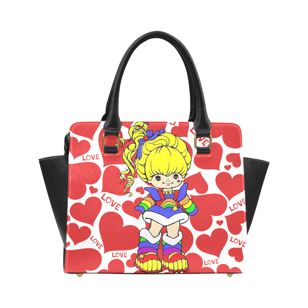rainbow-girl-Love Classic Shoulder Handbag (Model 1653)