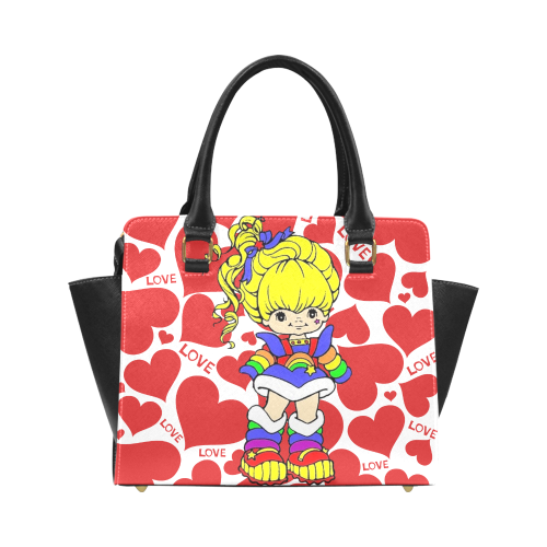 rainbow-girl-Love Classic Shoulder Handbag (Model 1653)