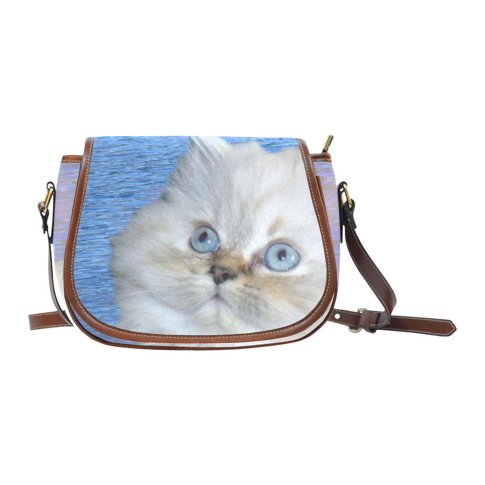 Cat and Water Saddle Bag/Large (Model 1649)