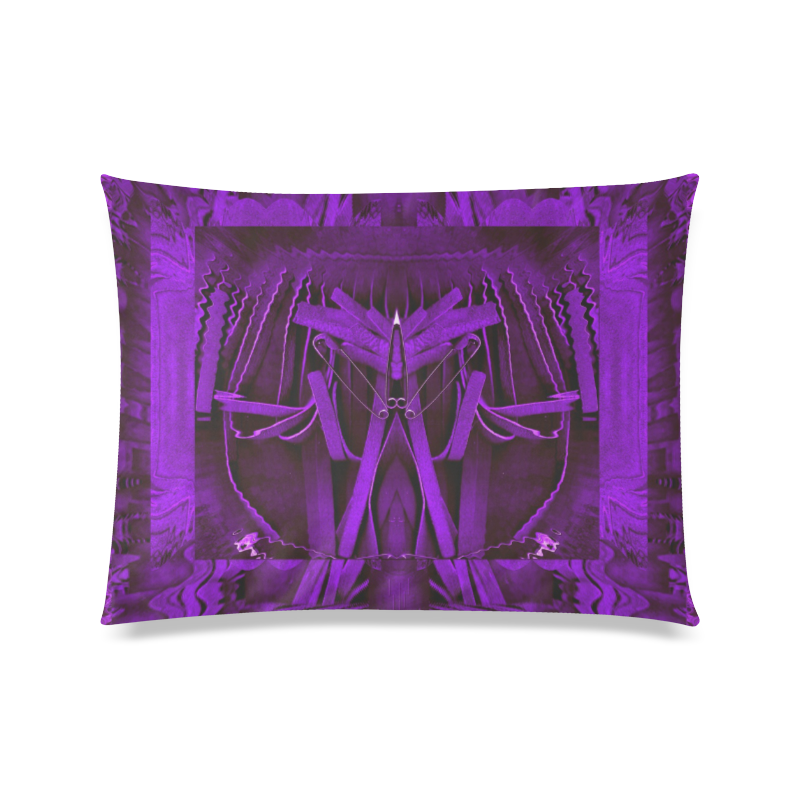 Why Not Custom Zippered Pillow Case 20"x26"(Twin Sides)