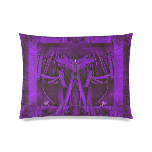Why Not Custom Zippered Pillow Case 20"x26"(Twin Sides)