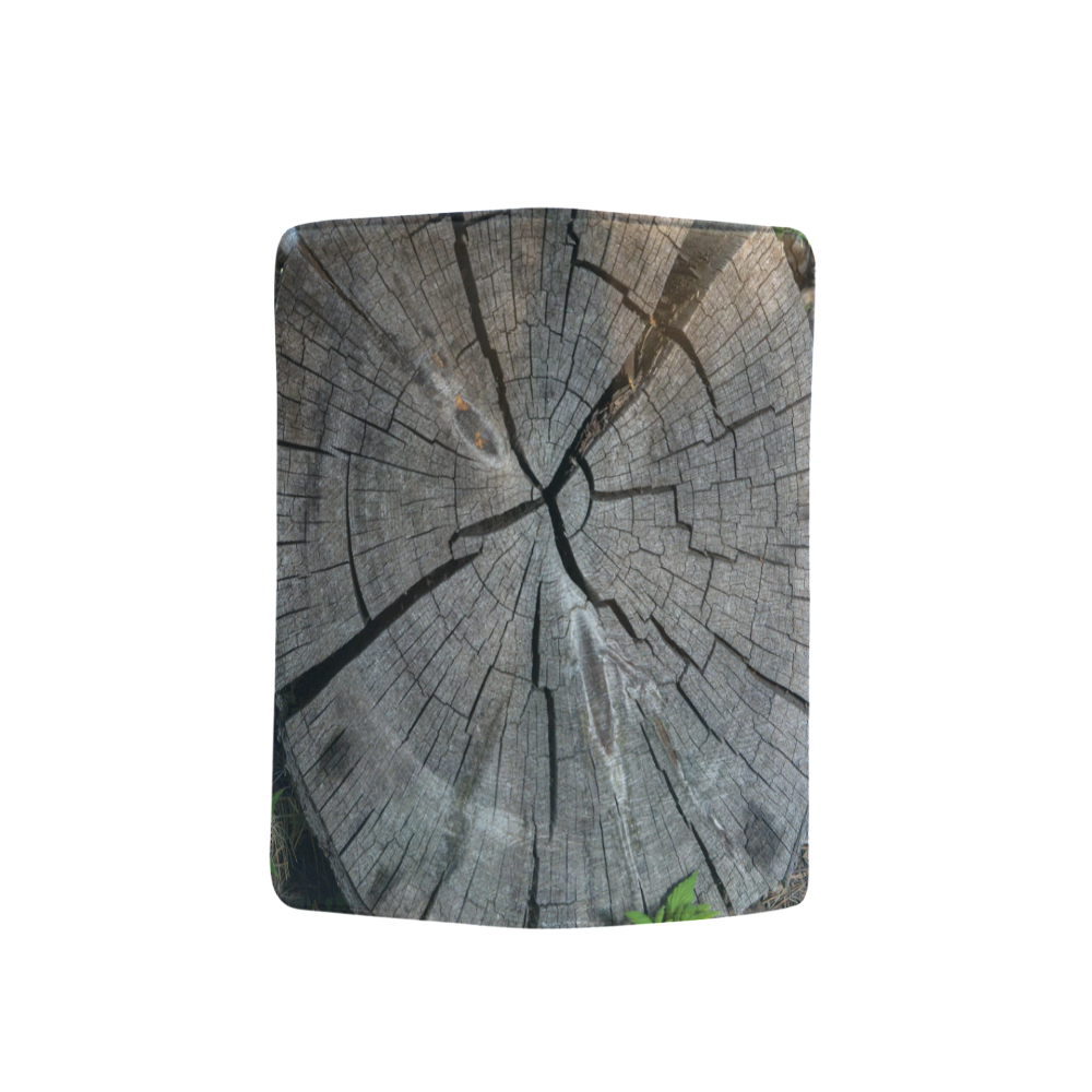 Dried Tree Stump Men's Clutch Purse （Model 1638）