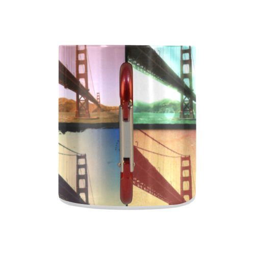 Golden Gate Bridge Collage Classic Insulated Mug(10.3OZ)