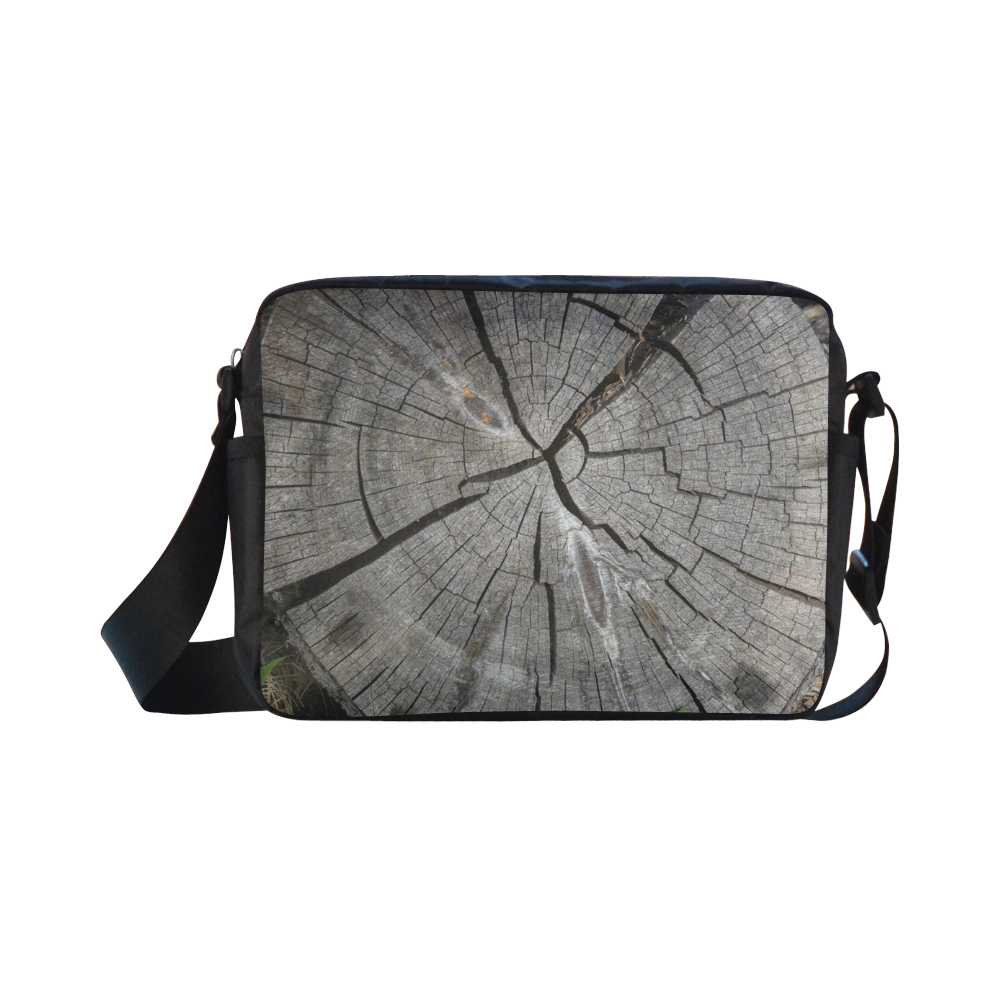Dried Tree Stump Classic Cross-body Nylon Bags (Model 1632)