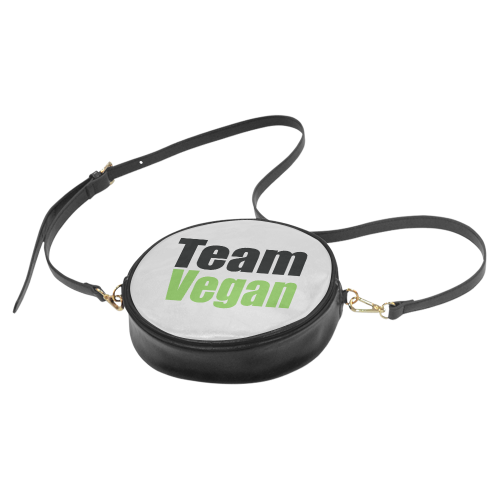 Team Vegan Round Sling Bag (Model 1647)