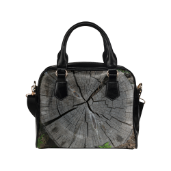 Dried Tree Stump Shoulder Handbag (Model 1634)