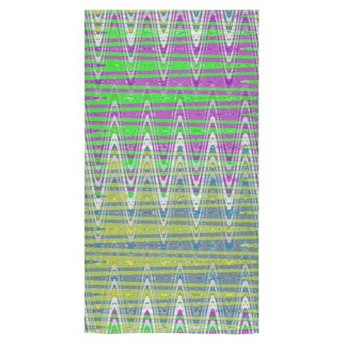 Colorful Waves Bath Towel 30"x56"