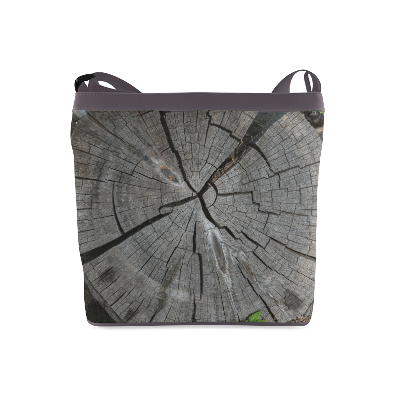 Dried Tree Stump Crossbody Bags (Model 1613)
