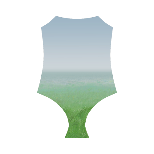 Field of Grass ii VAS2 Strap Swimsuit ( Model S05)